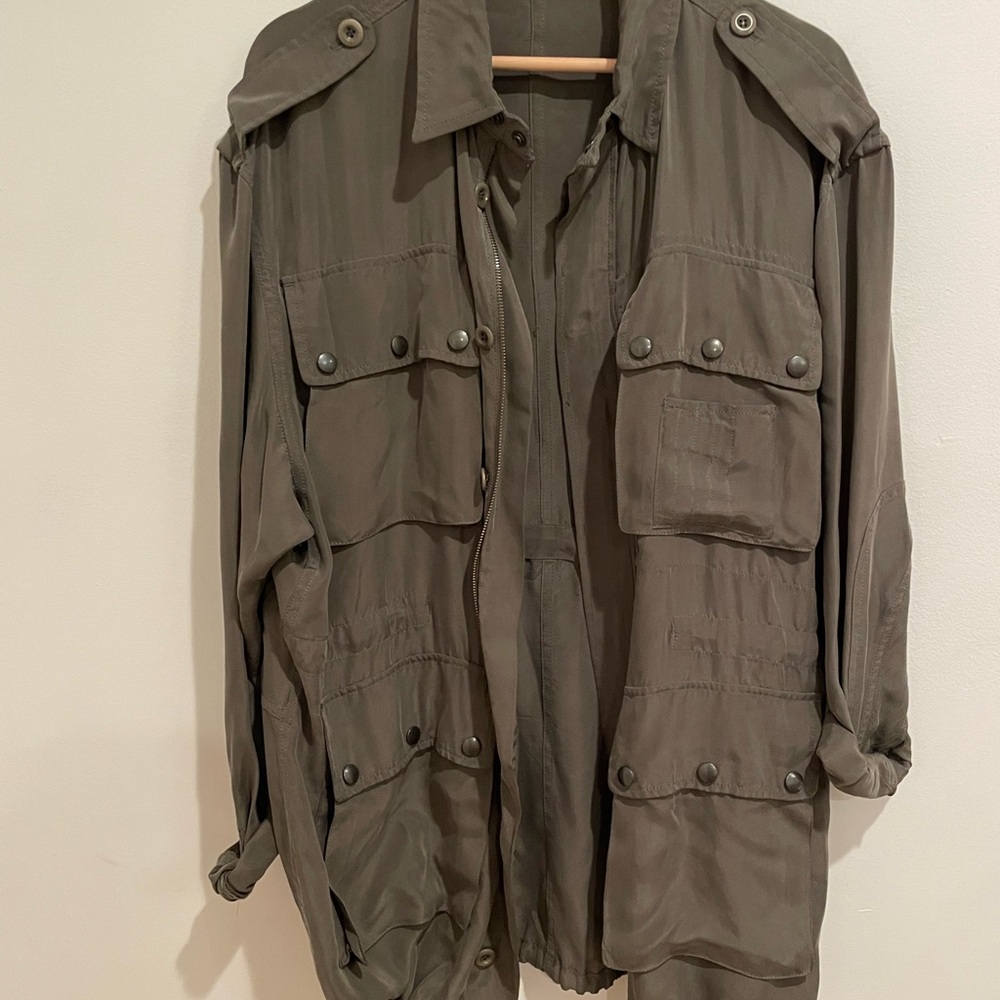 Faith Connexion Olive Military Jacket - Picture 10 of 10